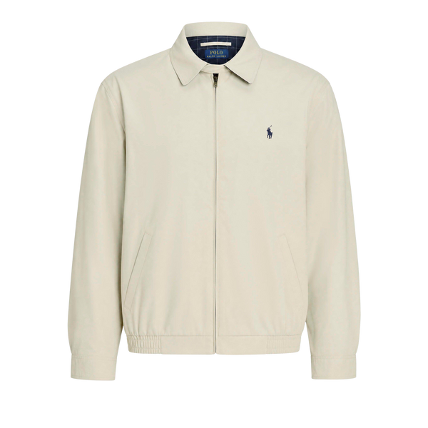 Lined Windbreaker Jacket מעיל רוח בגוון אבן