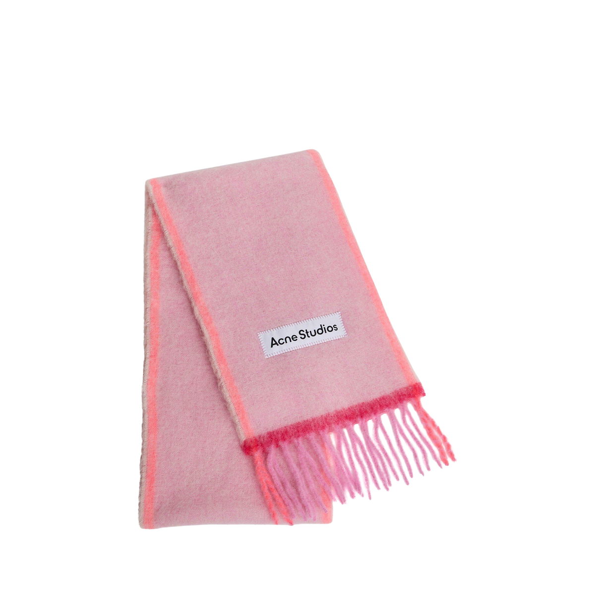 Vally Solid Mohair Scarf צעיף מוהר בוורוד בהיר