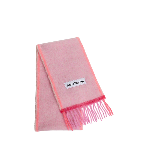 Vally Solid Mohair Scarf צעיף מוהר בוורוד בהיר