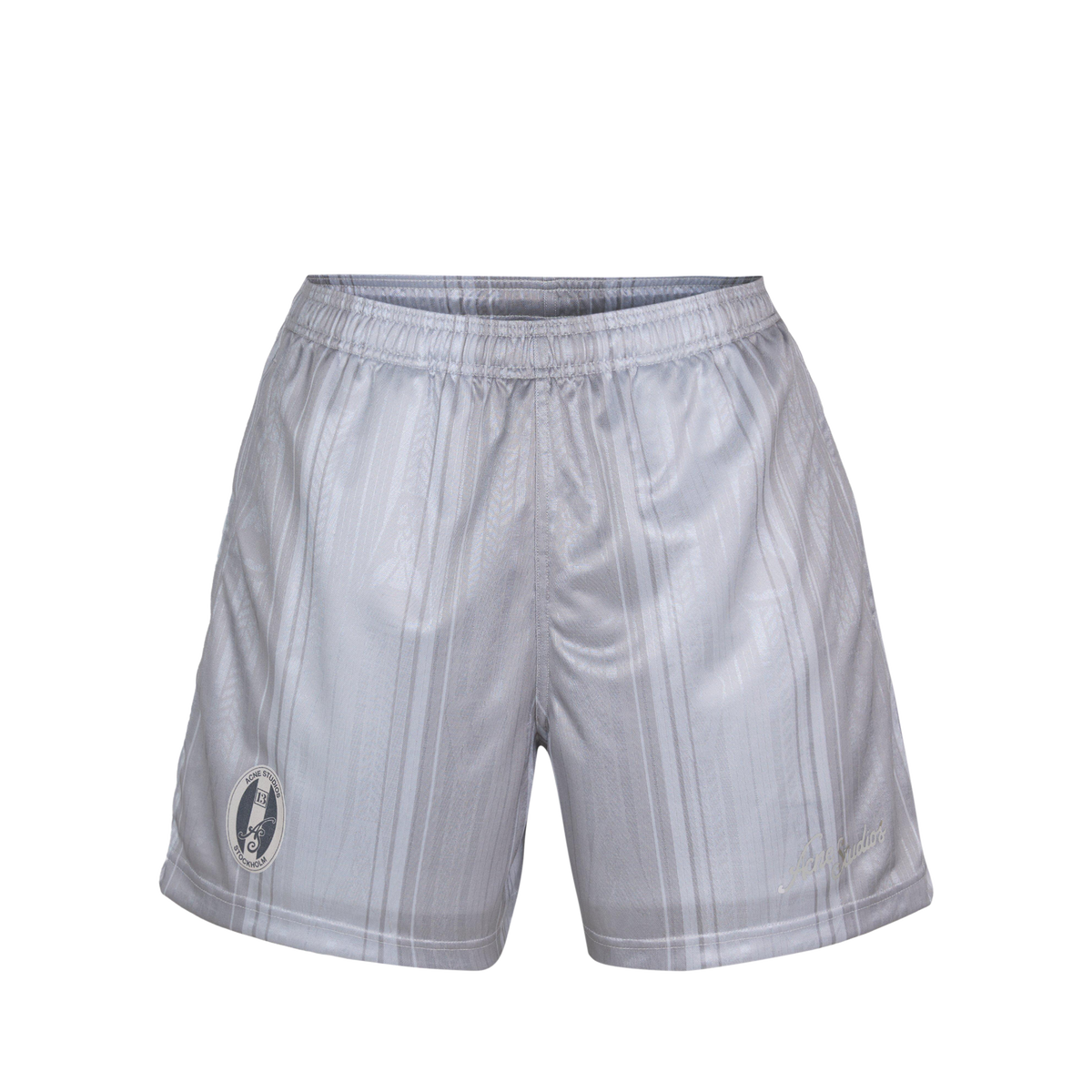 Woven Tracksuit Shorts מכנסיים קצרים אפורים מבד ארוג
