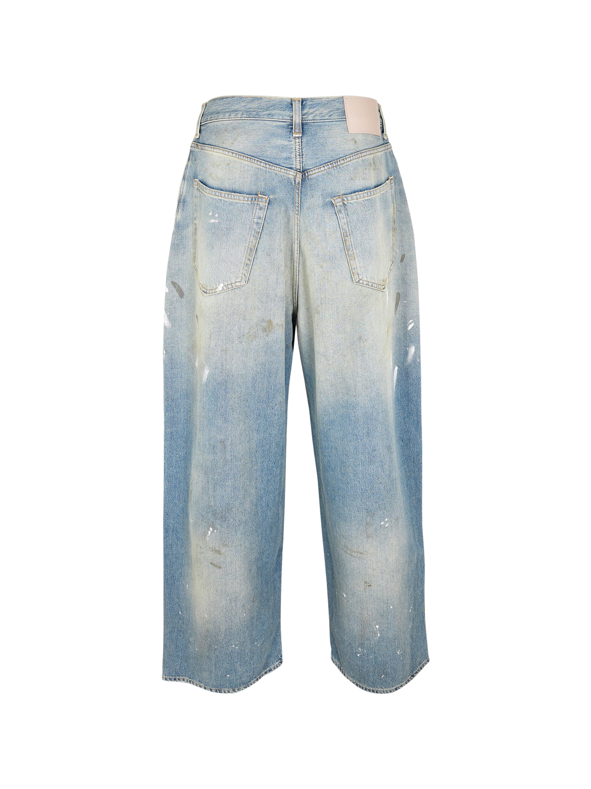 Trafalgar Distressed Wide Leg Jeans ג׳ינס רחב תכלת שחוק