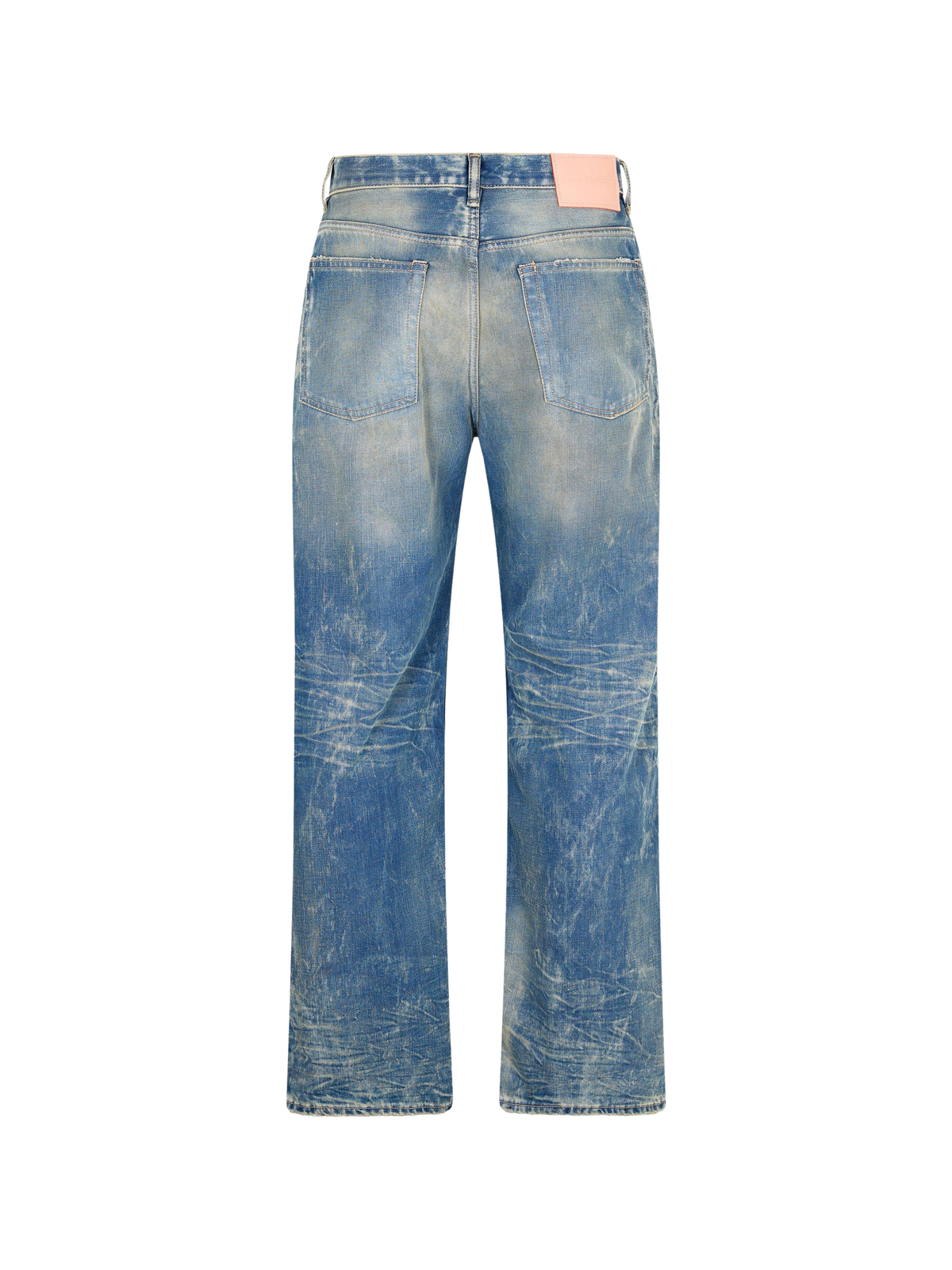 Goldmine Wide Leg Jeans ג׳ינס רחב כחול שטוף