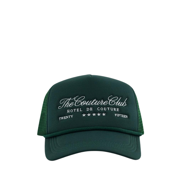 כובע מצחייה ירוק Hotel Trucker Cap