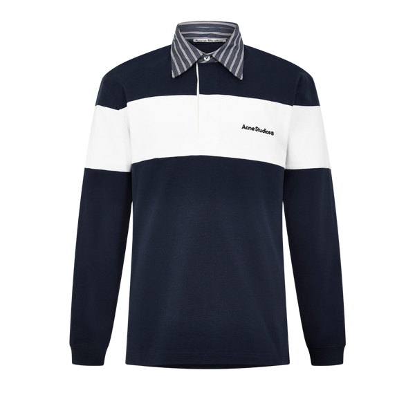 Erbero Rugby Polo Shirt חולצת פולו ראגבי נייבי ולבן